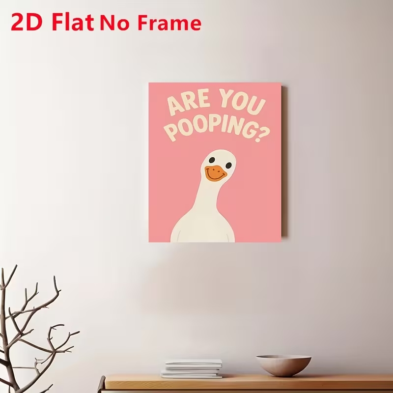 Modern Pink Are You Pooping Qu - đánh giá và giá Home Decor Theme