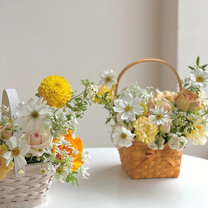 New Willow Rattan Bride Flower - đánh giá và giá Rattan Plant Basket
