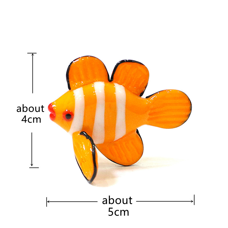 Murano Glass Clown Fish Small  - đánh giá và giá Home Decor Za
